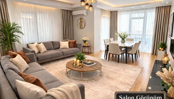 ANKA'dan Üsküdar Bulgurlu Merkezde 4 Yıllık Binada 3+1 130m2 Metroya Yakın 
